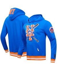 Pro Standard - New York Mets Mash Up Logo Pullover Hoodie - Lyst
