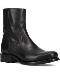 Frye - Campus Inside Side-zipper Ankle Boots - Lyst