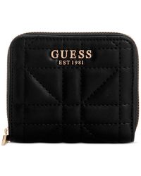 Guess - Assia Slg Small Zip Around Wallet - Lyst