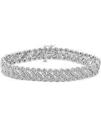 Macy's - Diamond S Link Bracelet (1 Ct. T.w. - Lyst