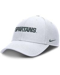 Nike - Michigan State Spartans 2025 On-field Rise Performance Adjustable Hat - Lyst