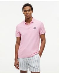 Tommy Hilfiger - Short-sleeve Script Logo Polo Shirt - Lyst