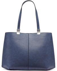Calvin Klein Granite Logo Tote in Black | Lyst