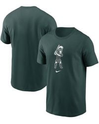 Nike - Michigan State Spartans Basketball Sparty Sport T-shirt - Lyst