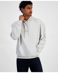 BOSS - Nilopel Relaxed Fit Long Sleeve Logo Graphic Hoodie - Lyst