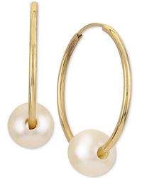Macy's - Cultured Freshwater Pearl (6mm - Lyst