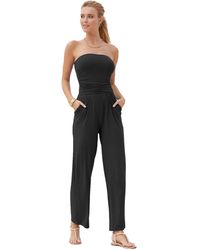 Lascana - Strapless Jumpsuit - Lyst