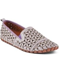 Spring Step - Flowerflow Laser-cut Leather Loafer - Lyst
