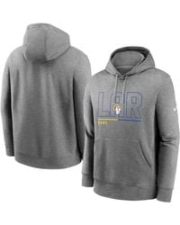 Nike - Los Angeles Chargers City Code Club Fleece Pullover Hoodie - Lyst