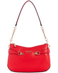 Guess - Lorelei Top-zip Small Shoulder Bag - Lyst