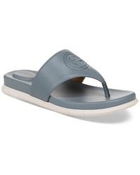 Giani Bernini - Cindey Sport Memory Foam Flat Thong Sandals - Lyst