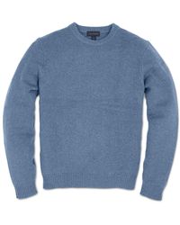 Scott Barber - Cashmere/cotton Crew Sweaters - Lyst