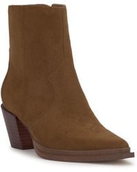 Jessica Simpson - Helvona Western Ankle Booties - Lyst