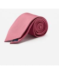 Mango - Plain Silk Tie - Lyst
