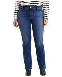 Levis Classic Straight Jeans for Women - Up to 70% off | Lyst