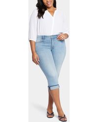 NYDJ - Plus Size Marilyn Crop Cuff Denim Jeans - Lyst