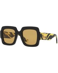 Gucci - Gg1547S Linea Gg Logo Sunglasses - Lyst