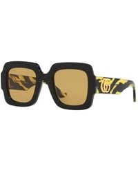 Gucci - Gg1547S Linea Gg Logo Sunglasses - Lyst