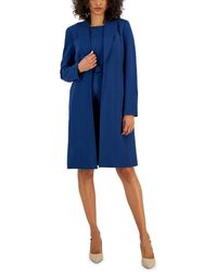 Nipon Boutique - Longline Jacket Topper & Belted Sleeveless Sheath Dress - Lyst