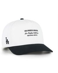 '47 - Los Angeles Dodgers Five-panel Retro-inspired Two-tone Hitch Adjustable Hat - Lyst