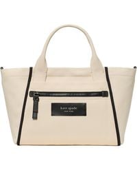 Kate Spade - Dash Extra Large Canvas Tote Bag - Lyst