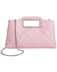 INC International Concepts - Juditth Handle Quilted Clutch - Lyst