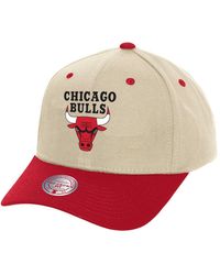 Mitchell & Ness - Mitchell Ness Chicago Bulls Game On Two-tone Pro Crown Adjustable Hat - Lyst