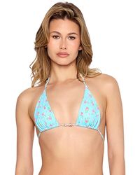 Beach Bunny - Shell-link Triangle Bikini Top - Lyst