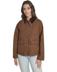 Levi's - Regular Short Cotton Barn Jacket - Lyst
