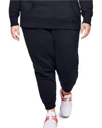 black under armour sweatpants
