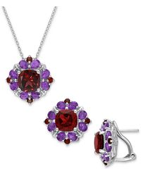 Macy's - 2-pc. Set Garnet (9-7/8 Ct. T.w. - Lyst
