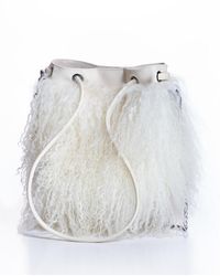 Julia & Stella By Maximilian - Shearling Bag - Lyst