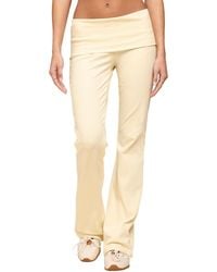 Edikted - Ivanne Foldover Flared Pants - Lyst