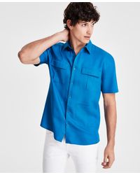INC International Concepts - Tino Pocket Shirt - Lyst