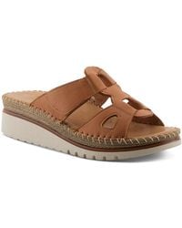 Spring Step - Montera Leather Slide - Lyst