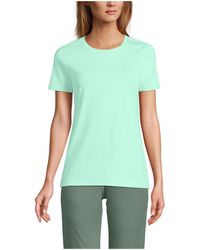 Lands' End - Tall Relaxed Supima Cotton T-shirt - Lyst