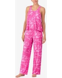 Sanctuary - Sleeveless Knit Long Flowy Pajama Set - Lyst
