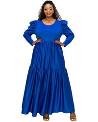 L I V D - Plus Size Isabel Tiered Maxi Dress - Lyst