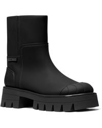 Michael Kors - Michael Sydra Flat Round Toe Booties - Lyst