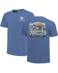 Image One - Kentucky Wildcats Comfort Colors Campus Scene Drawing Script T-shirt - Lyst