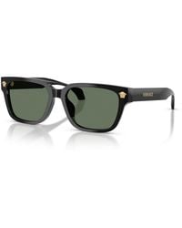 Versace - Rectangle Sunglasses - Lyst