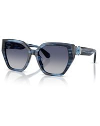 Swarovski - Geometric Sunglasses - Lyst