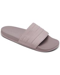 adidas - Adilette Comfort Slide Sandals From Finish Line - Lyst