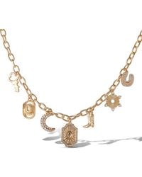Jessica Simpson - Starburst Charm Necklace - Lyst