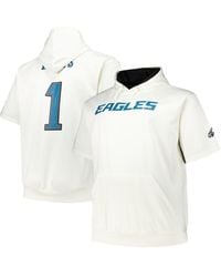 Fanatics - Jalen Hurts Philadelphia Eagles Big Tall Short Sleeve Hoodie T-shirt - Lyst