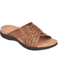 Easy Spirit - Meadow Woven Slip-on Sandals - Lyst