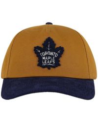 American Needle - Tan/blue Toronto Maple Leaf's Burnett Adjustable Hat - Lyst