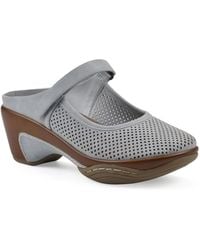 White Mountain - Vinto2 Mary Jane Clog Mules - Lyst