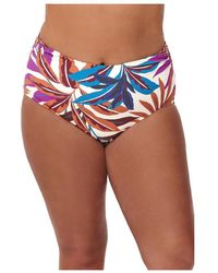 Gottex - Plantopia Shirred High Waist Swim Bottom - Lyst