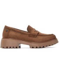 Xti - Casual Suede Penny Loafers Refresh Collection By - Lyst